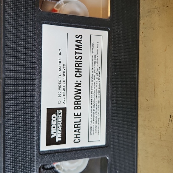 Vintage A Charlie Brown Christmas VHS movie - Picture 6 of 7